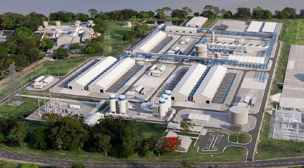 中国自主品牌首台套350KW氢内燃机发电机组即将正式投入运营